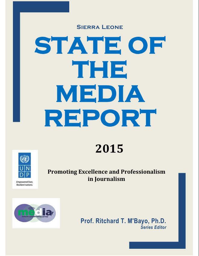 STATE OF THE MEDIA REPORT 2015