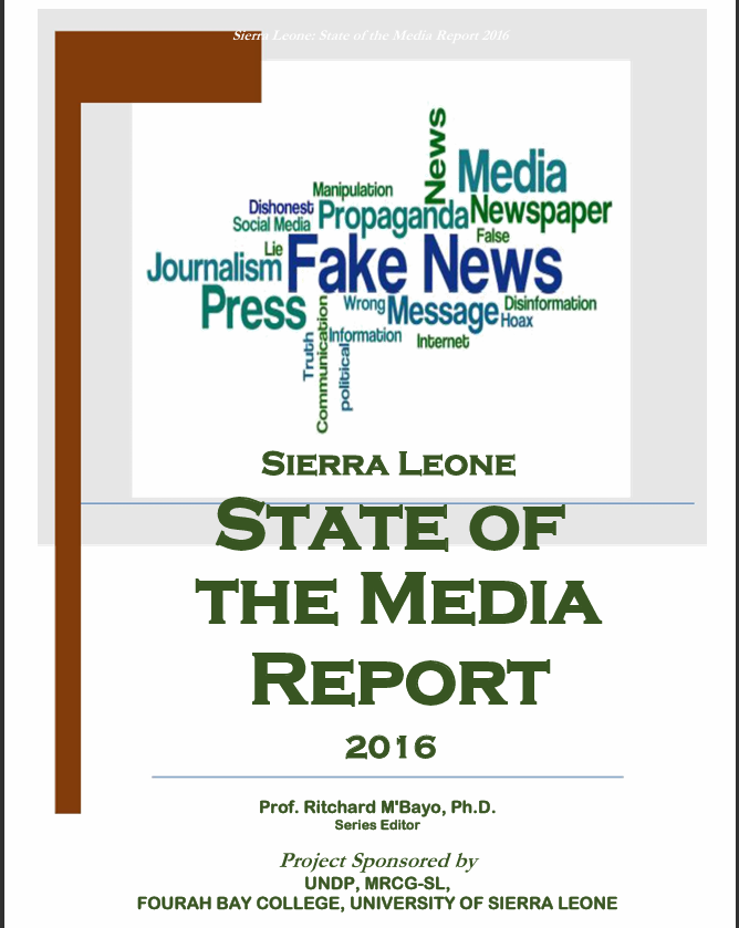 STATE OF THE MEDIA REPORT 2016