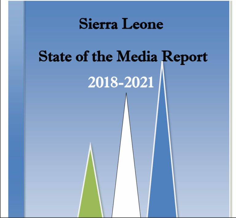 STATE OF THE MEDIA REPORT 2018-2021